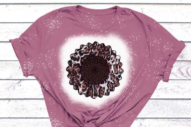 Leopard Sunflower Sublimation Sublimation Rupkotha 