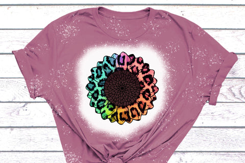 Leopard Sunflower Sublimation Sublimation Rupkotha 