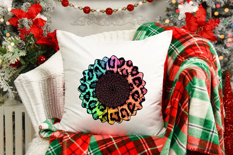 Leopard Sunflower Sublimation Sublimation Rupkotha 