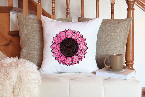 Leopard Sunflower Sublimation Sublimation Rupkotha 