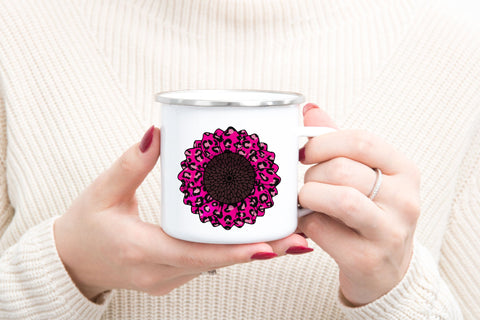 Leopard Sunflower Sublimation Sublimation Rupkotha 