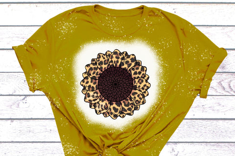 Leopard Sunflower Sublimation Sublimation Rupkotha 