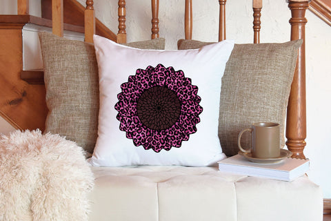 Leopard Sunflower Sublimation Sublimation Rupkotha 