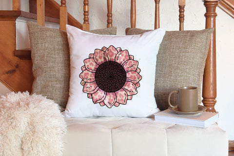 Leopard Sunflower Sublimation Sublimation Rupkotha 