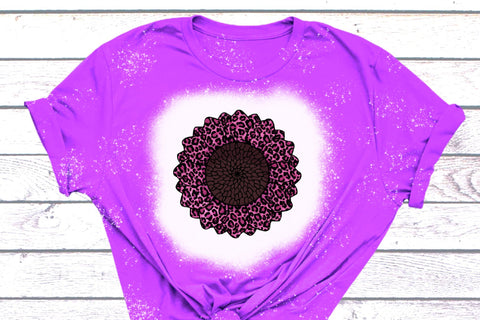 Leopard Sunflower Sublimation Sublimation Rupkotha 