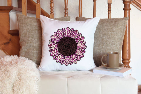 Leopard Sunflower Sublimation Sublimation Rupkotha 