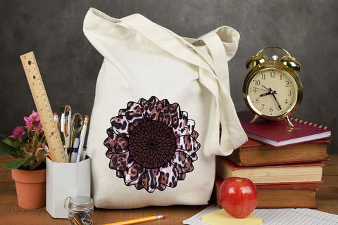 Leopard Sunflower Sublimation Sublimation Rupkotha 