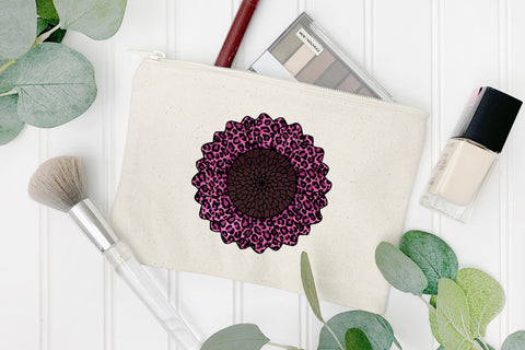 Leopard Sunflower Sublimation Sublimation Rupkotha 