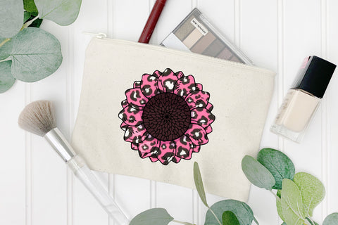 Leopard Sunflower Sublimation Sublimation Rupkotha 