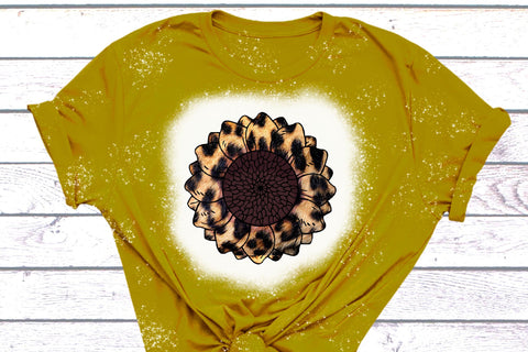 Leopard Sunflower Sublimation Sublimation Rupkotha 