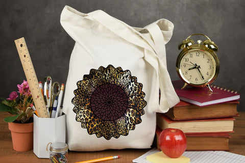 Leopard Sunflower Sublimation Sublimation Rupkotha 