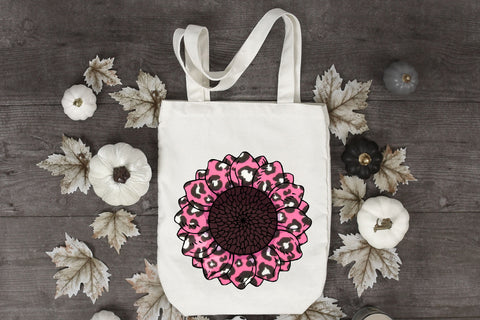 Leopard Sunflower Sublimation Sublimation Rupkotha 