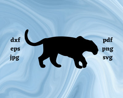 Leopard SVG Cut File SVG Northern Light SVG 