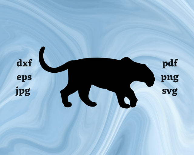 Leopard SVG Cut File SVG Northern Light SVG 