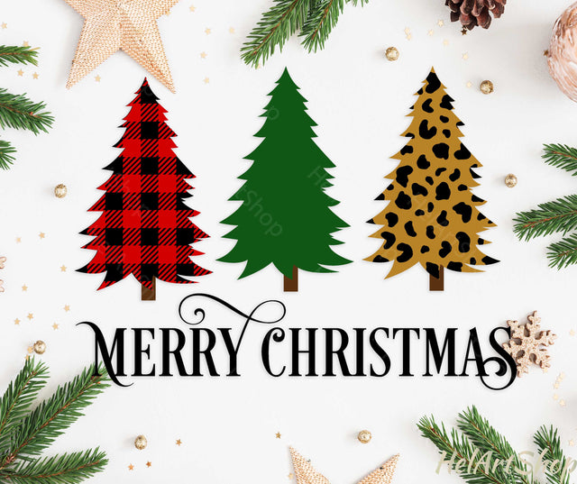 Leopard tree svg, Merry Christmas svg SVG _HelArtShop_ 