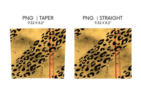 Leopard Tumbler Sublimation Sublimation SvgOcean 