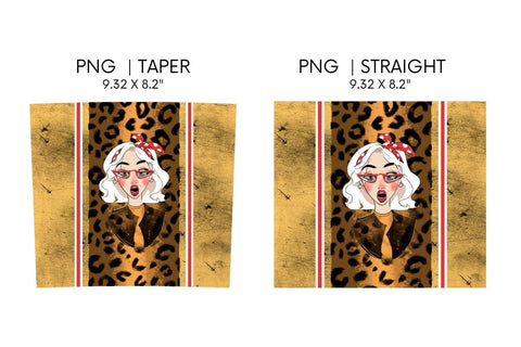 Leopard Tumbler Sublimation Sublimation SvgOcean 