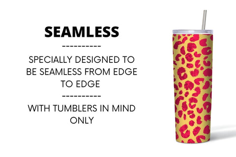 Leopard Tumbler Sublimation Sublimation SvgOcean 