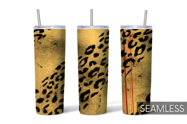 Leopard Tumbler Sublimation Sublimation SvgOcean 