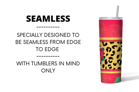 Leopard Tumbler Sublimation Sublimation SvgOcean 