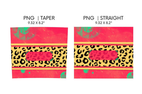 Leopard Tumbler Sublimation Sublimation SvgOcean 
