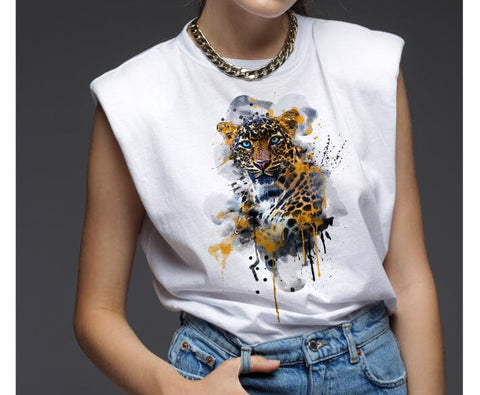 Leopard Watercolor Sublimation Clipart PNG JPG Sublimation nikola 