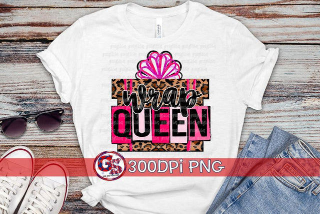 Leopard Wrap Queen PNG For Sublimation-Christmas PNG Sublimation Greedy Stitches 