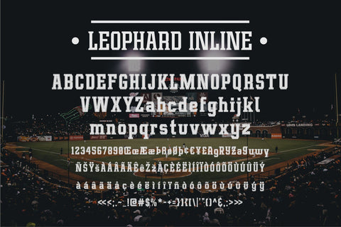 Leophard Font Arterfak Project 