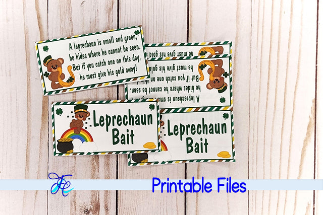 Leprechaun Bait Bag Topper 3D Paper Family Creations 