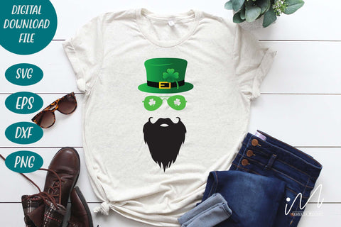 Leprechaun face svg SVG Isabella Machell 