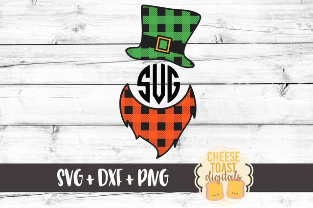 Leprechaun Monogram - Buffalo SVG Cheese Toast Digitals 