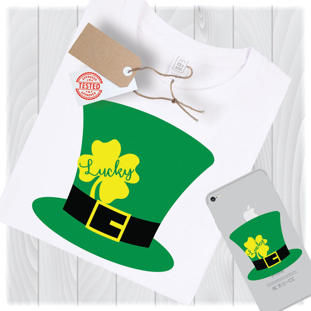 Leprechaun Svg Files For Cricut Designs Svg Cut Files Silhouette Svg Cutting File Svg Files for Silhouette Leprechaun Hat Svg Clover Svg SVG My Sew Cute Boutique 