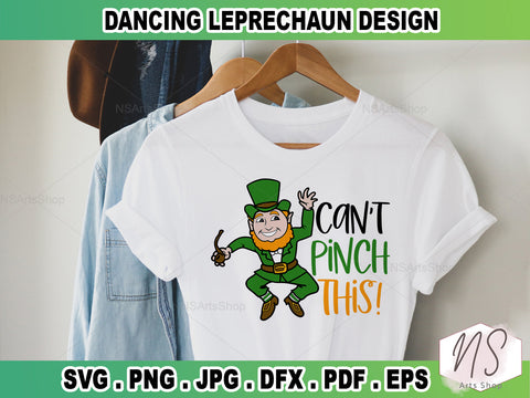 Leprechaun SVG, St Patricks Day Svg, Funny St Patricks Day svg, Funny Irish man Clipart, St Patricks day shirt svg, dxf SVG NS Arts Shop 