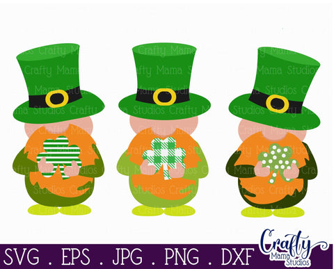Leprechaun svg - St Patrick's day svg - Shamrock svg - Leprechauns SVG Crafty Mama Studios 
