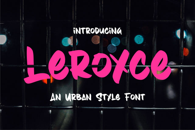 Leroyce Font Allouse.Studio 