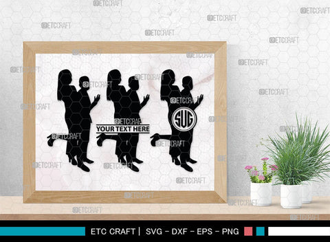 Lesbian Couple Monogram, Lesbian Couple Silhouette, Lesbian Couple SVG, Couple Svg, Homosexual Svg, Woman Lovers Svg, SB00374 SVG ETC Craft 