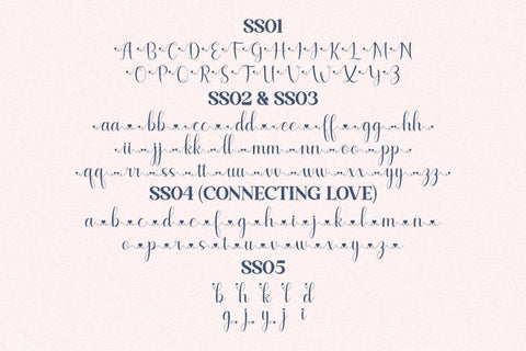 lesley lovely Font Letterena Studios 