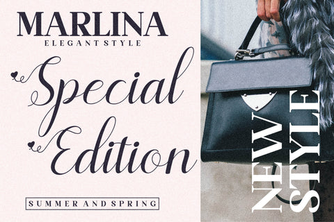 lesley lovely Font Letterena Studios 