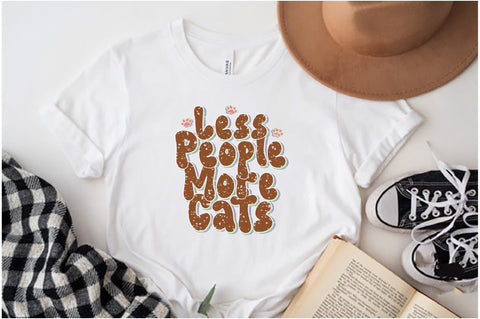 Less People More Cats Sublimation Sublimation Jagonath Roy 