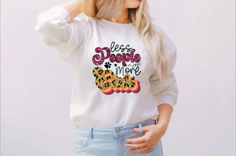 Less People More Cats Sublimation SVGArt 