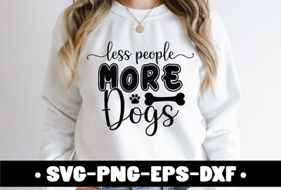 less people more dogs SVG md faruk hossain 