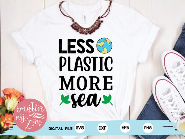 less plastic more sea SVG md faruk hossain 
