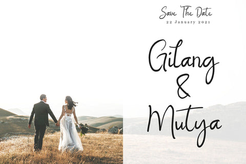 Lestya modern handwritten Font LetterdayStudio 