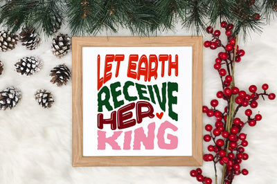 Let Earth Receive Her King SVG nirmal108roy 
