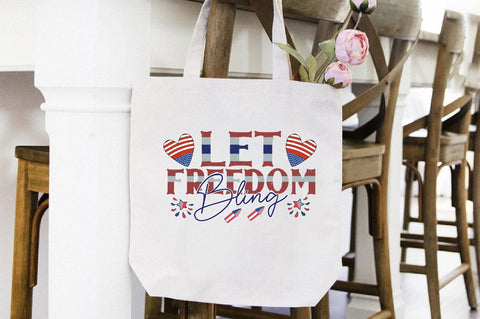 Let Freedom Bling Sublimation Creativeart88 