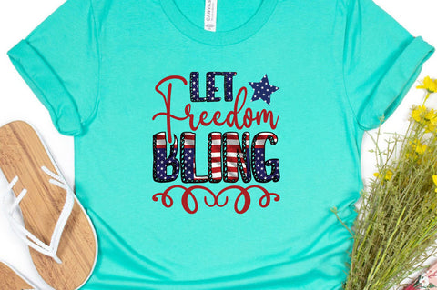 Let Freedom Bling Sublimation SVGArt 