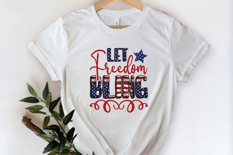 Let Freedom Bling Sublimation SVGArt 