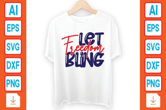 Let Freedom Bling SVG Craftlabsvg24 