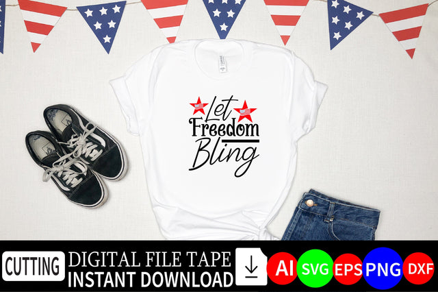 Let Freedom Bling SVG CraftlabSvg29 