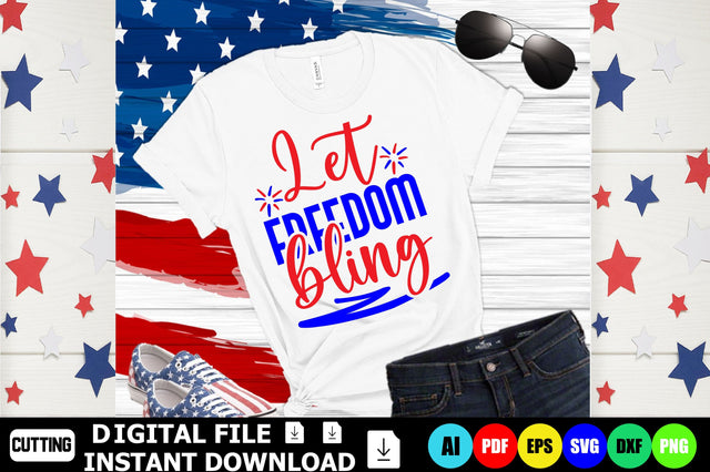 Let Freedom Bling SVG Shahin alam 